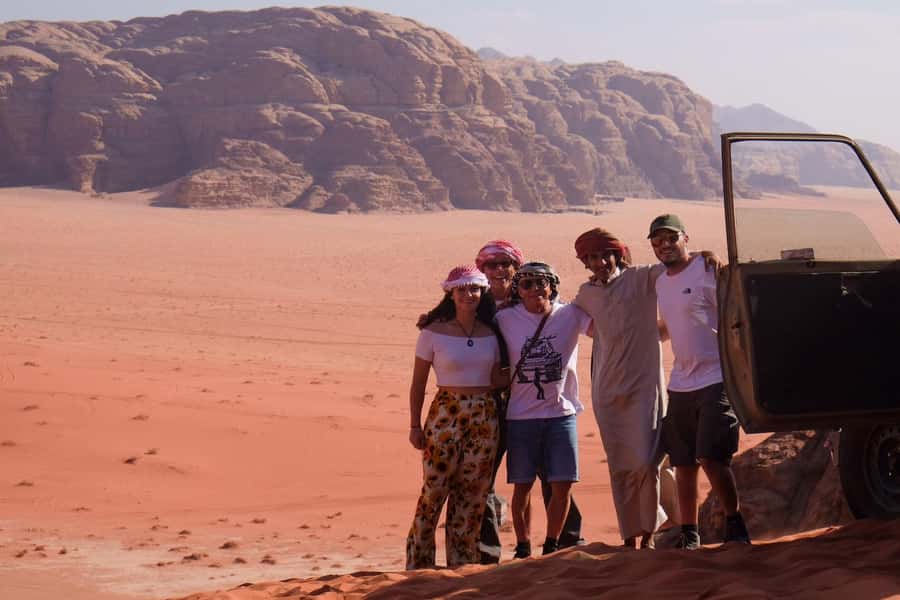 Wadi Rum: Full day Jeep tour - Abu Khashaba Canyon gives you a real walk