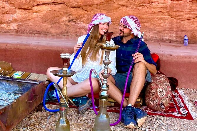Wadi Rum Full Day Jeep Tour + Overnight & Dinner in Bedouin Camp - Lunch cooked over the fire
