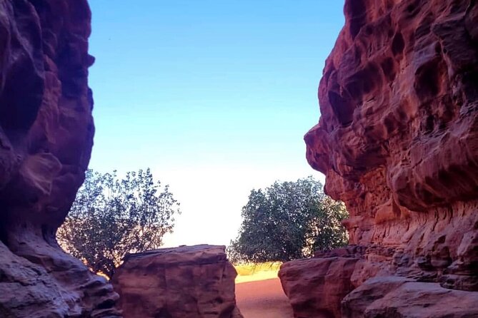 Wadi Rum Full Day Jeep Tour + Overnight & Dinner in Bedouin Camp - Abu Khashaba Canyon and Lawrence’s House