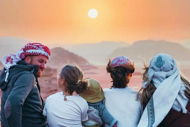 Wadi Rum Full Day Jeep Tour + Overnight & Dinner in Bedouin Camp - The white desert and Mushroom Rock