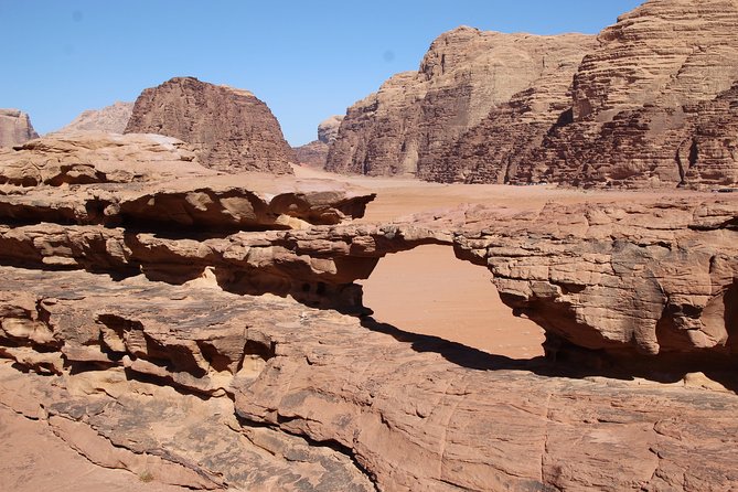 Wadi Rum Half-Day Desert Tour | Wadi Rum Desert - Khazali Canyon’s ancient markings