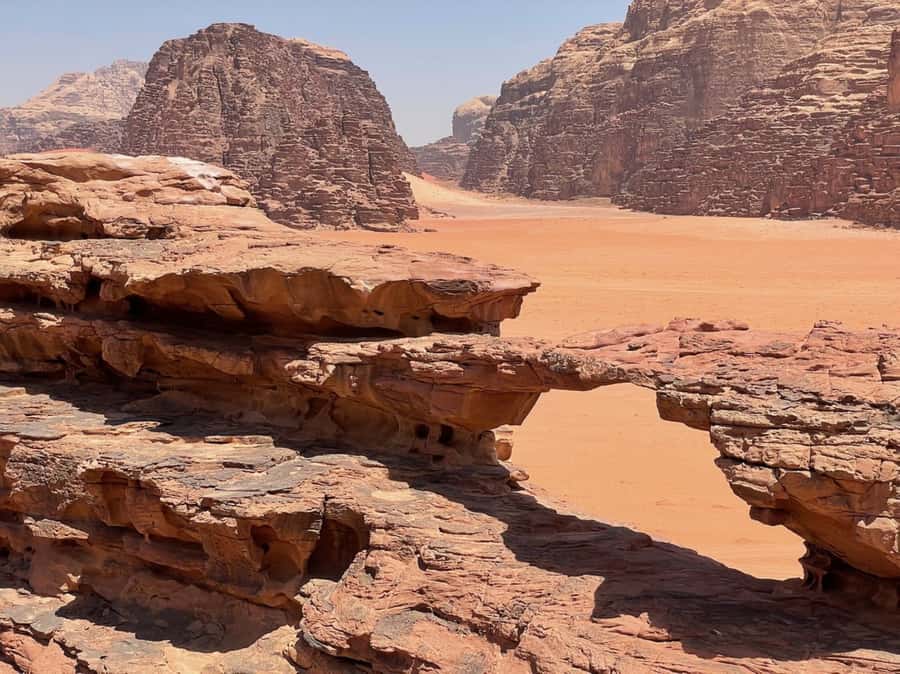 Wadi Rum Highlights: 4-Hour Jeep Tour - Morning or Sunset. - Um Frouth Rock Arch and the first taste of Wadi Rum
