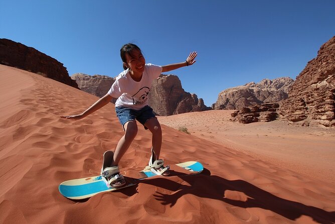 Wadi Rum Jeep Tour & Camp; Overnight - Seven rock formations and canyons in one afternoon
