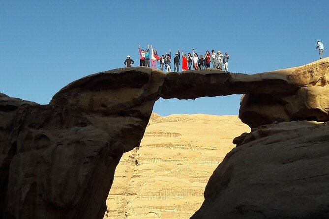 Wadi Rum Jeep Tour & Camp; Overnight - Khazali Canyon and the film connection