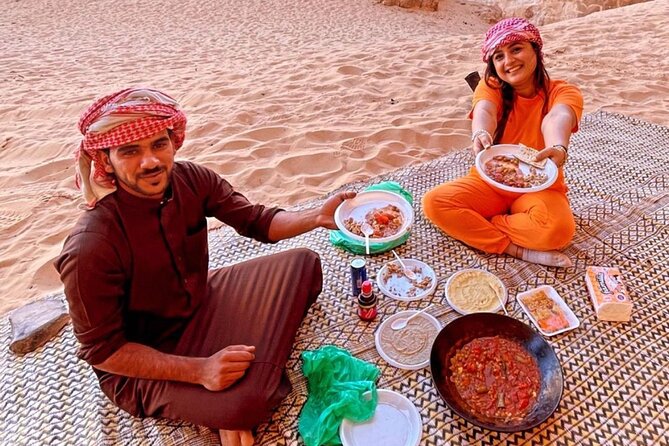 Wadi Rum Mountain Hike & Climb: Burdah, with a bridge at the top! + tour & Lunch - Jeep sightseeing before the final sunset