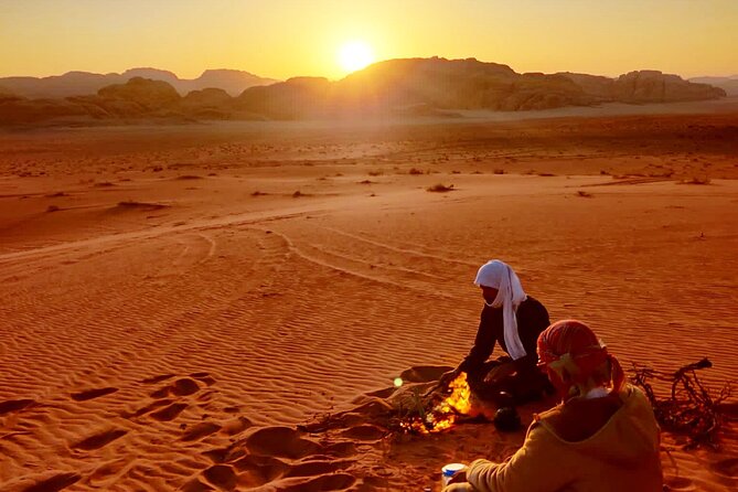 Wadi Rum Mountain Hike: Umm Ad Dami, highest point of Jordan + Jeep tour & Lunch - Wadi Sabet, Chicken Rock, and Bedouin caves