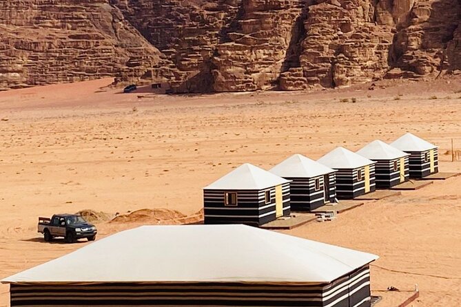 Wadi Rum overnight jeeptour - 1 Day/ 1 Night - Little Bridge and Lawrence’s House before lunch